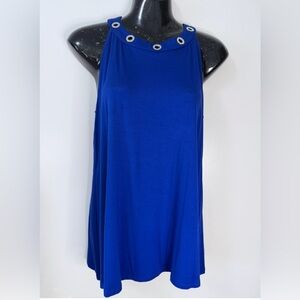 🌟Cable & Gauge Royal Blue Sleeveless Women Top Size M - NWT!